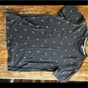 Watermelon print t-shirt